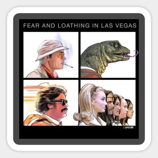 Fear and Loathing in Las Vegas Sticker